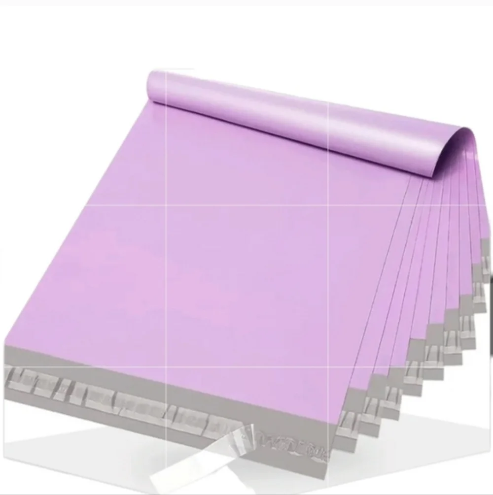 10 Lavender Poly Mailers - 10x13